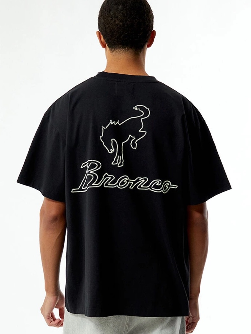 PAC Sun FORD BRONCO Black Graphic Tee - Men's Casual Shirt Sz s